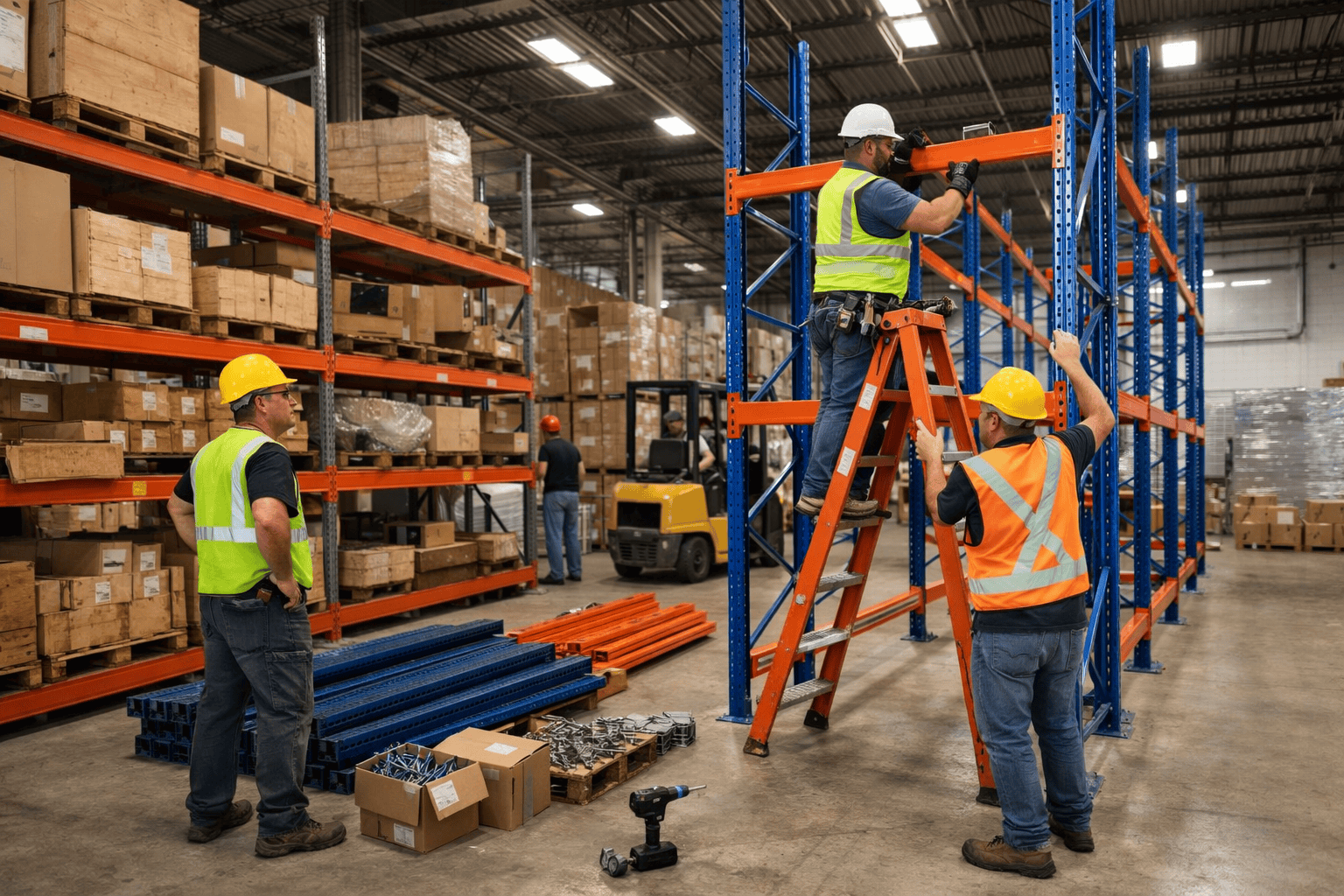 A Growing Business Upgrading Its Storage System Racking