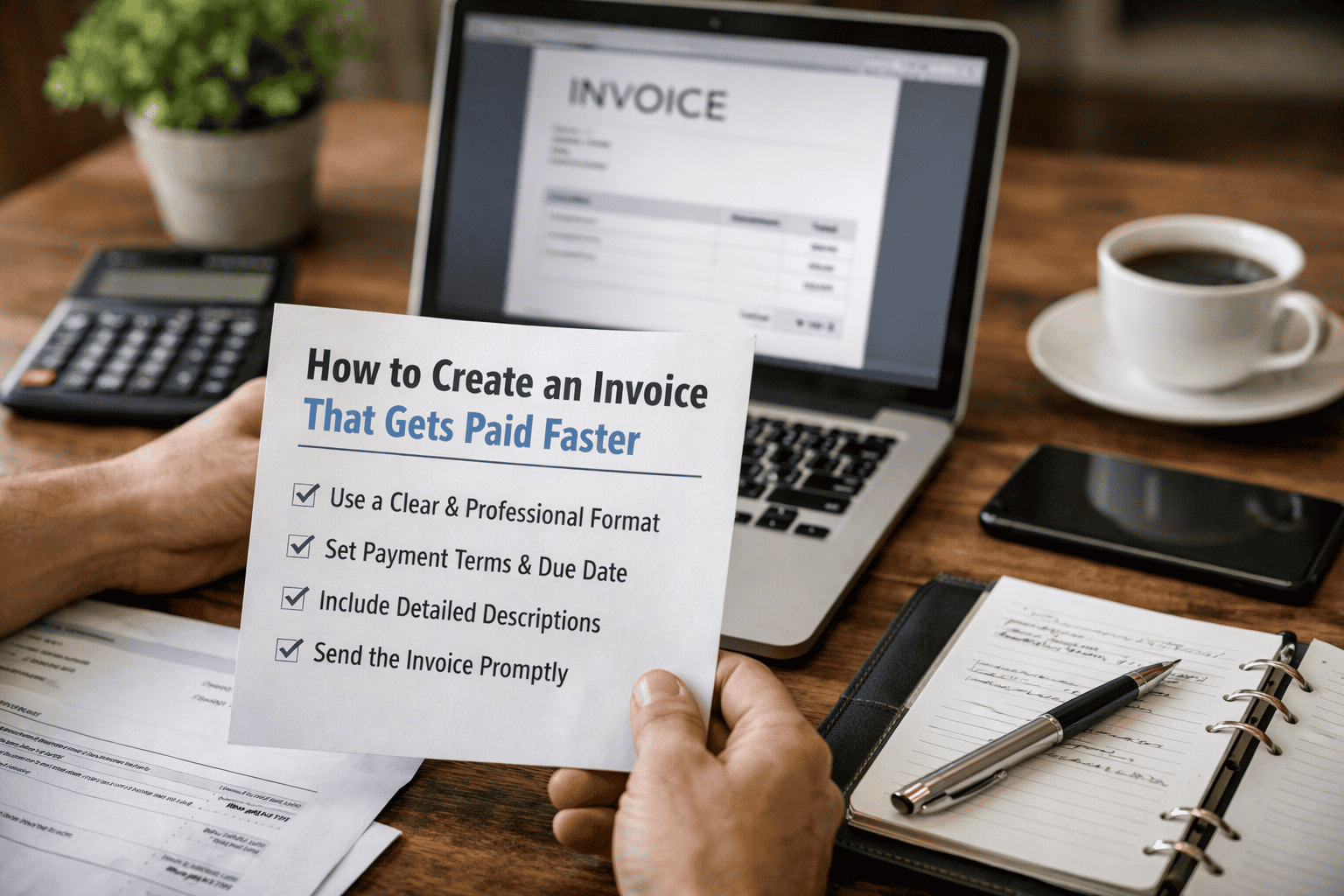 How to Create an Invoice That Gets Paid Faster