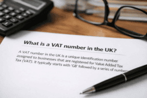 What is a VAT number in the UK