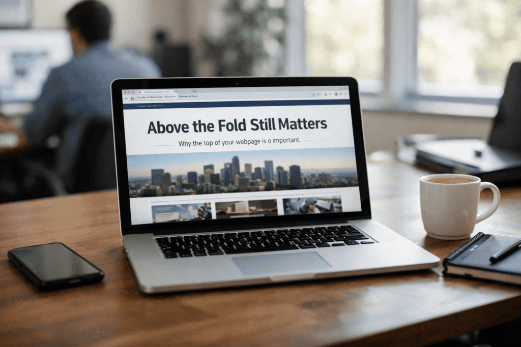 Why "Above the Fold" Still Matters in 2026 "Above the Fold" Still Matters
