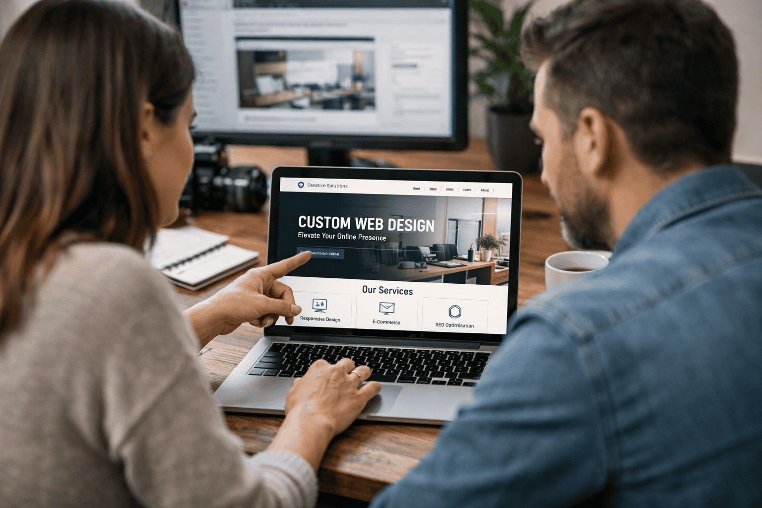 Managed web design service