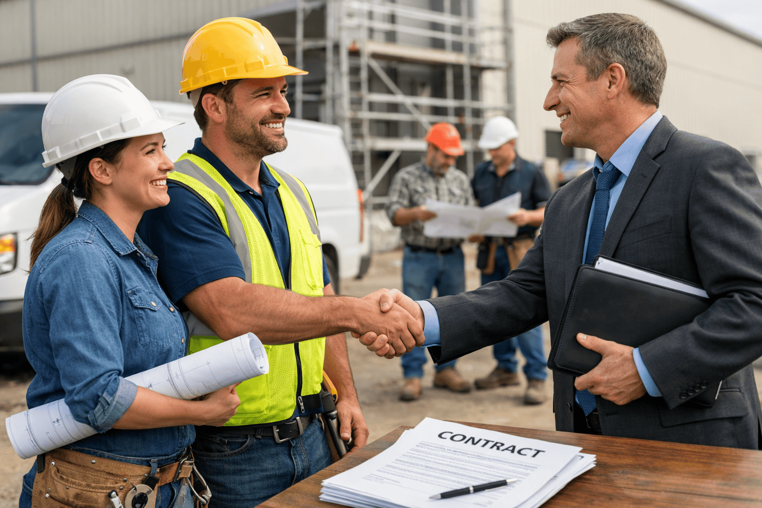 How UK Tradespeople Win Bigger Contracts Tradespeople Win Bigger Contracts