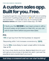 Custom Sales App — Navy and Teal Facebook Poster.png